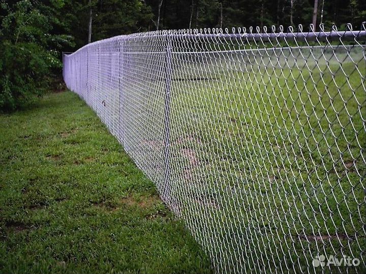 Заборы из рабицы под ключ