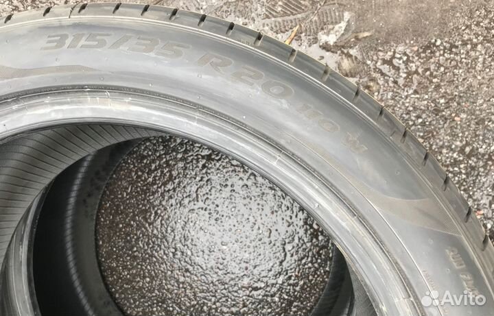 Pirelli P Zero Sports CAR 275/40 R20 и 315/35 R20