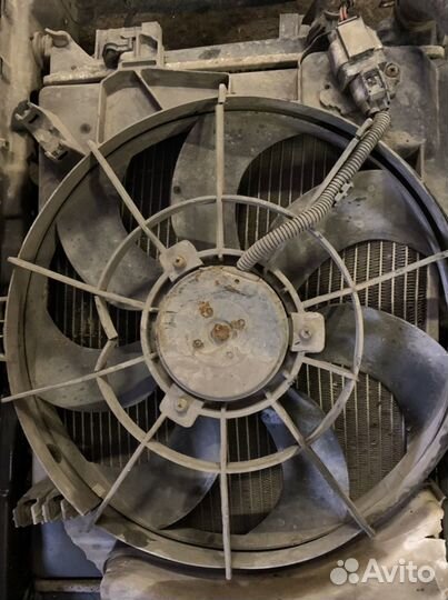 Вентилятор охлаждения на hyundai solaris