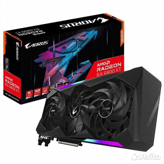Аоrus master Radeon RX 6800 XT