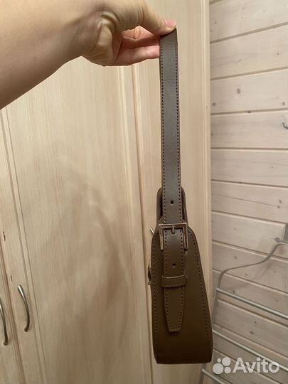 Сумка натуральная кожа женская коричневая