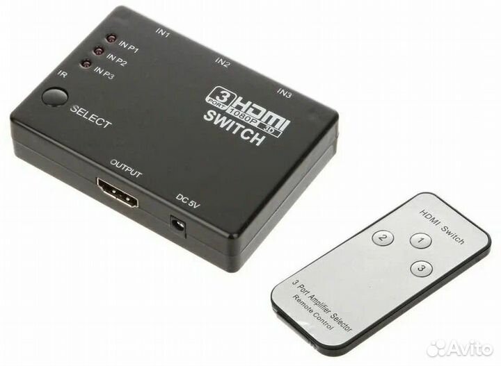 Сумматор Hdmi 3x1