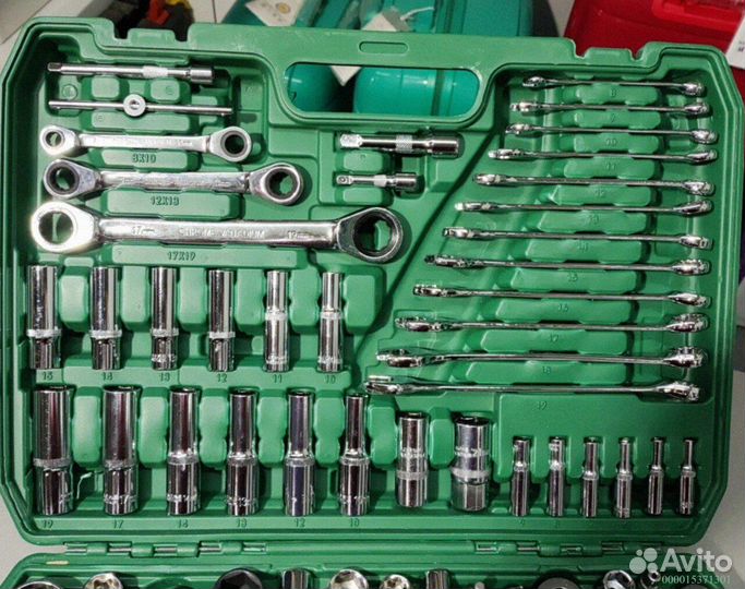 Набор инструментов 150 предметов в кейсе (Арт.17385)