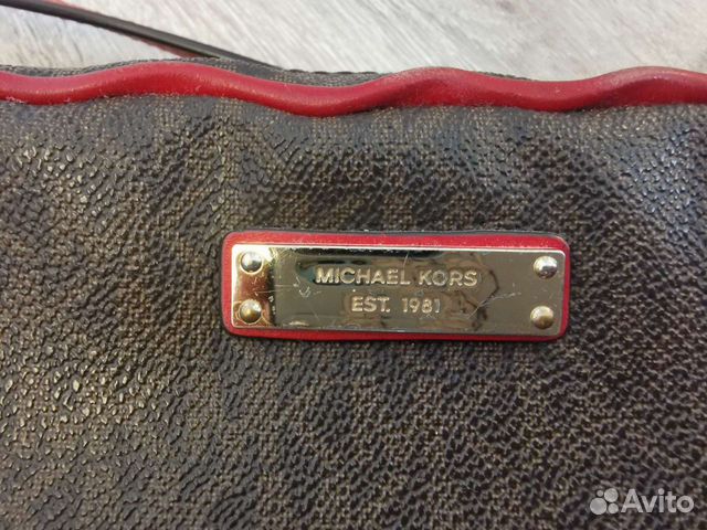 Кожаная сумка Michael Kors кроссбоди, оригинал