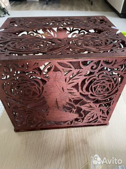 Сундук деревянный