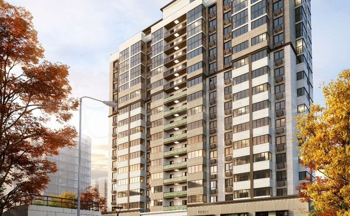 Квартира-студия, 25,3 м², 13/16 эт.