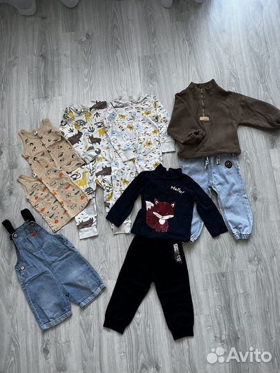 Вещи пакетом 86-92 на мальчика