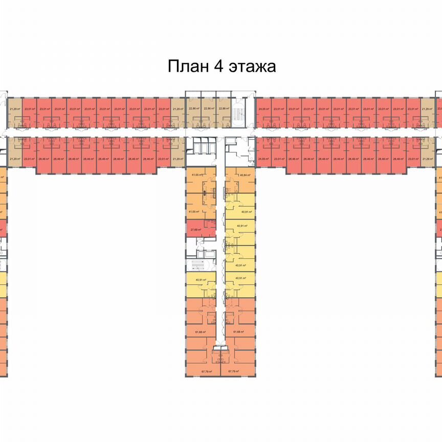 2-к. апартаменты, 42,2 м², 10/24 эт.