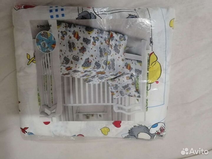 Детское постельное белье новое