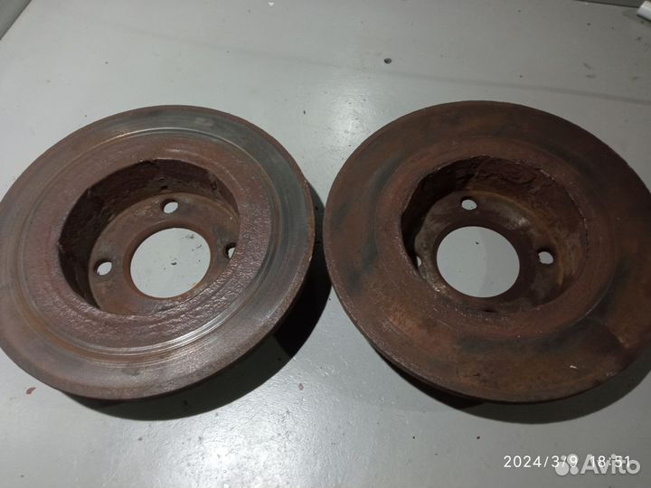 Тормозные диски audi 80 b4