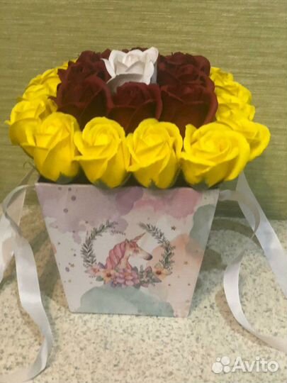 Букеты из мыльных роз на любой праздник