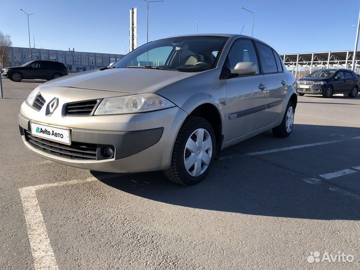 Renault Megane 1.6 AT, 2006, 217 000 км