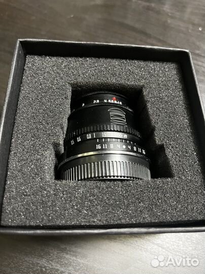 Объектив TTartisan 35mm 1.4 MFT 3/4