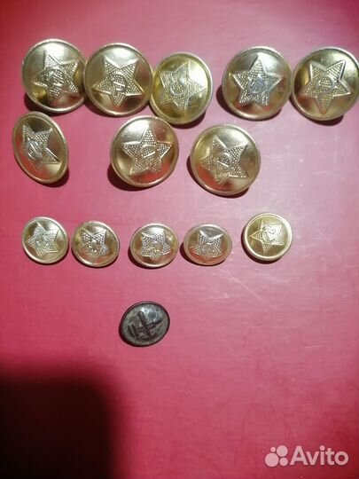 Военные пуговицы СССР