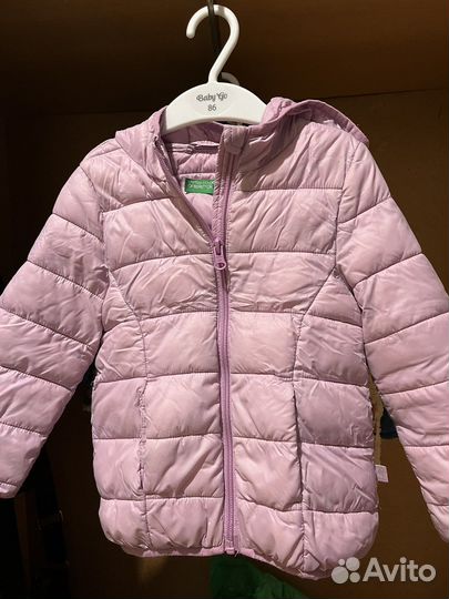 Куртка димесезонная для девочки 98р