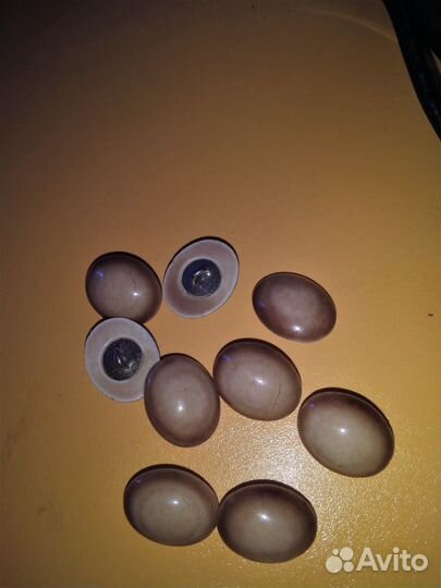 Пуговицы из натурального камня 9 шт