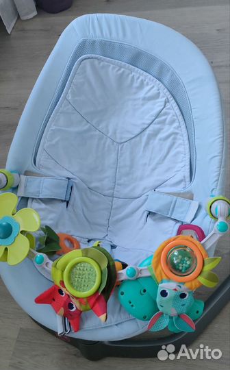 Шезлонг качалка Nuna Leaf Rocker 0+