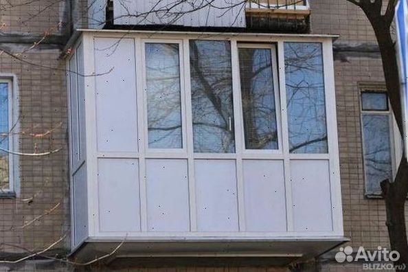 Остекление балконов пвх