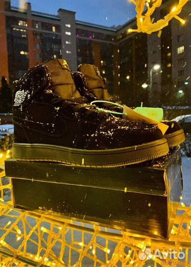 Кроссовки Nike Air Jordan тёплые (Арт.51129)