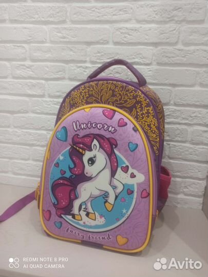 Рюкзак школьный для девочки новый ортопедический
