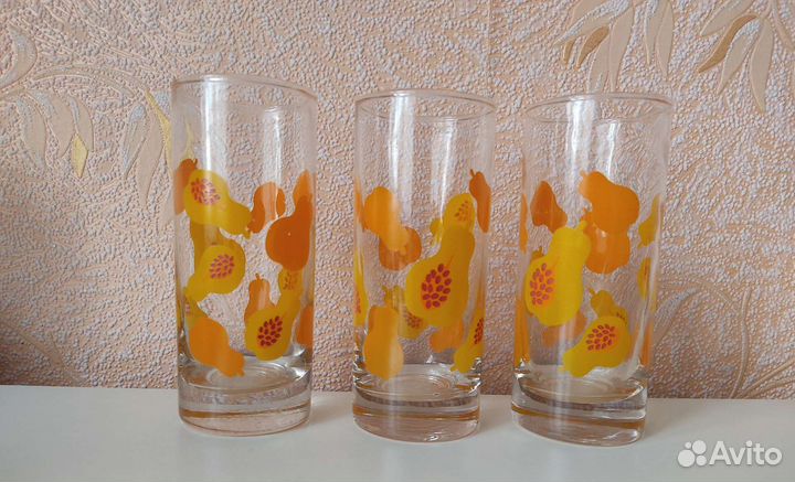 Стаканы 3 штуки