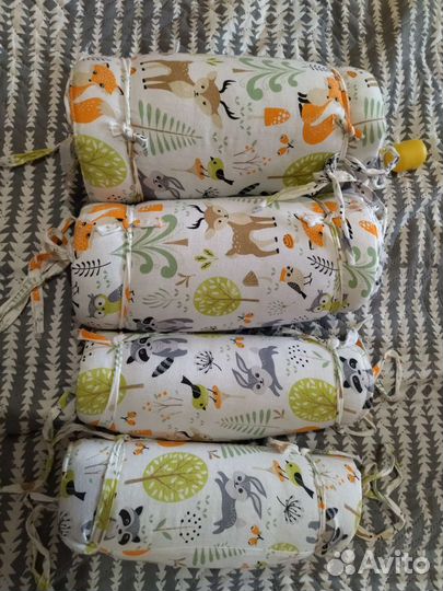 Бортики в детскую кроватку