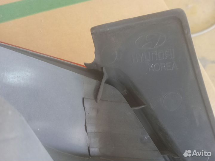 Фонарь задний правый hyundai solaris 1