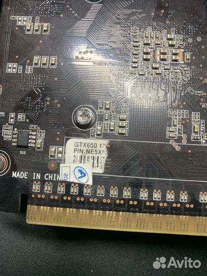 Видеокарта gtx 650 1gb