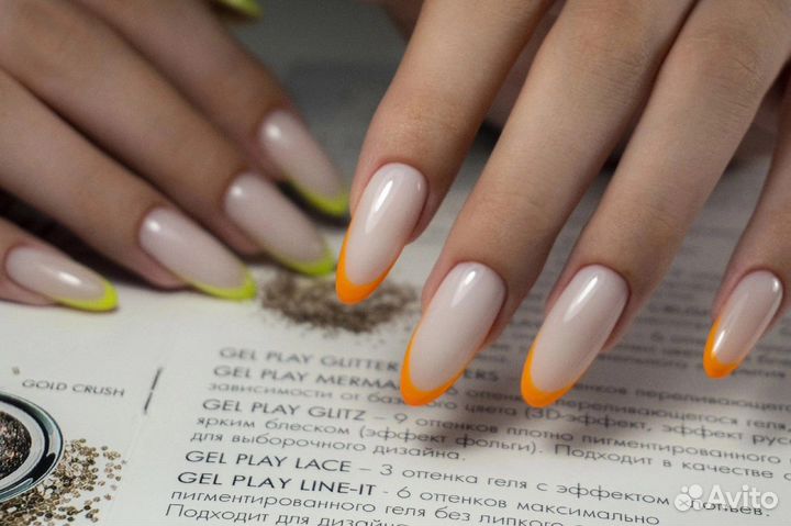 Маникюр, гель лак, наращивание