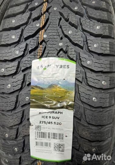 Ikon Tyres Autograph Ice 9 SUV 305/40 R20 и 275/45 R20