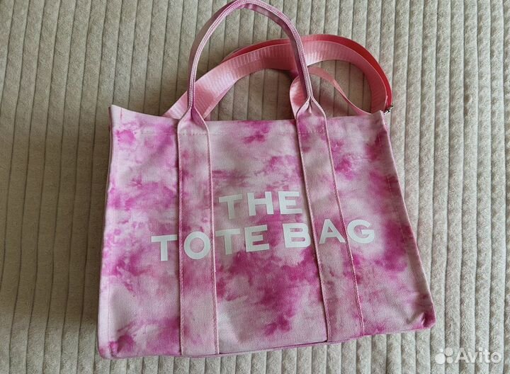 Cумка женская тоут the tote bag розовая новая