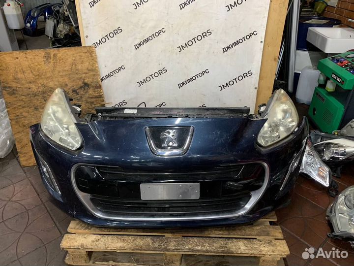 Передняя часть Peugeot 308 рест галоген Пежо 308