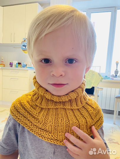 Манишка детская (снуд)