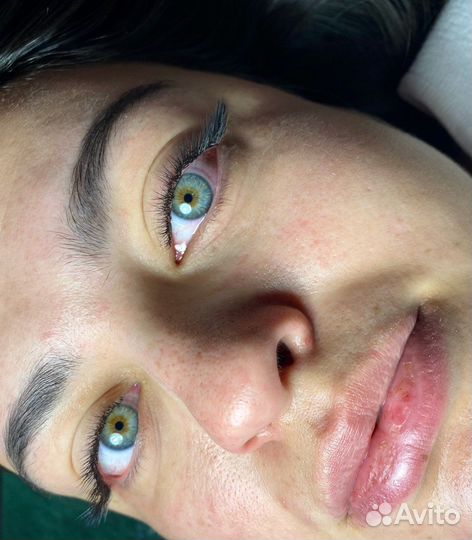 Наращивание ресниц на дому
