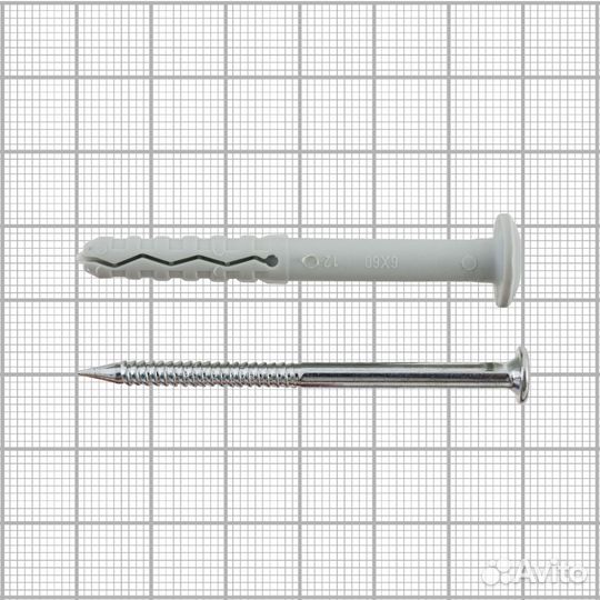 Дюбель-гвозди для полнотелых материалов Friulsider