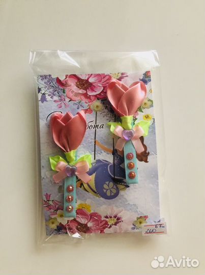 Заколки Тюльпаны