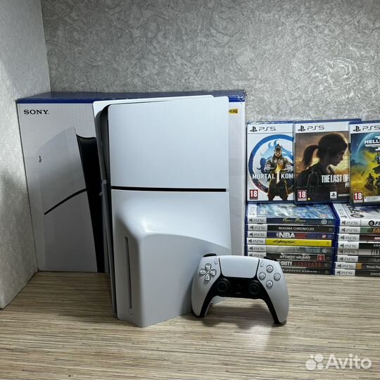 Sony PS5 Slim 1Tb + 40 Игр