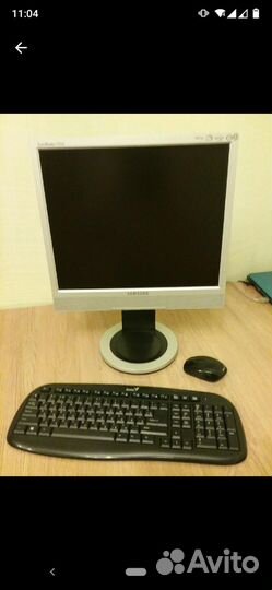 Монитор, клавиатура, мышь