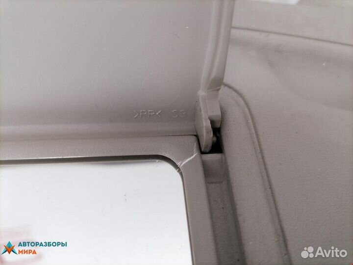 Козырек солнцезащитный Renault Kangoo рест. 2009