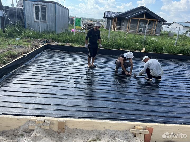 Фундамент отмостка