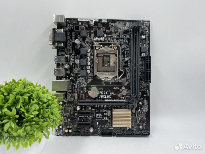 Материнская плата H110M-K Asus LGA 1151