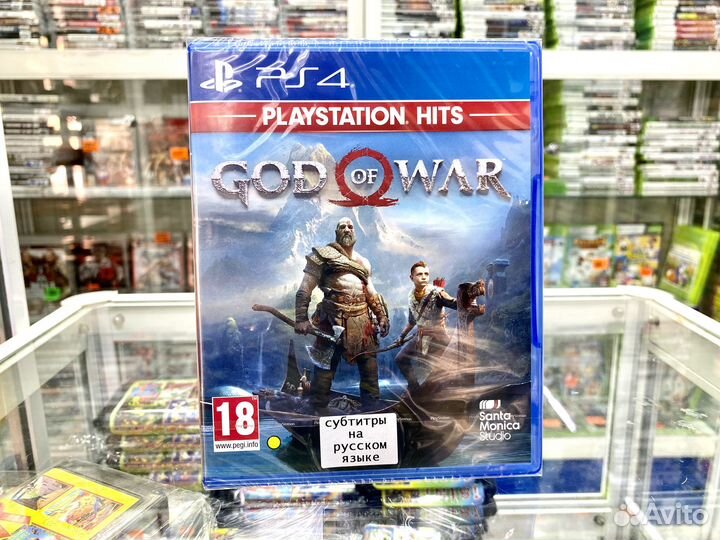 God of War игра для Ps 4 Новый