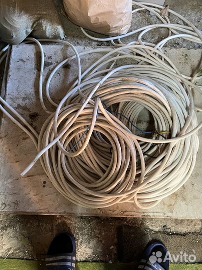 Продам кабель бу пвс 4х4. В наличии 200 м