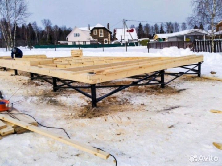 Свайный фундамент