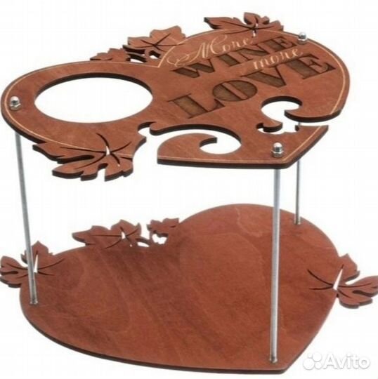 Подставка под вино и бокалы 