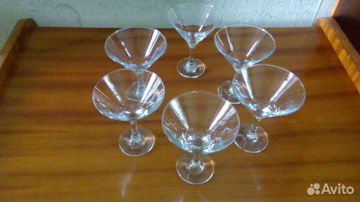 Бокалы для мартини Pasabahce 190мл 6шт