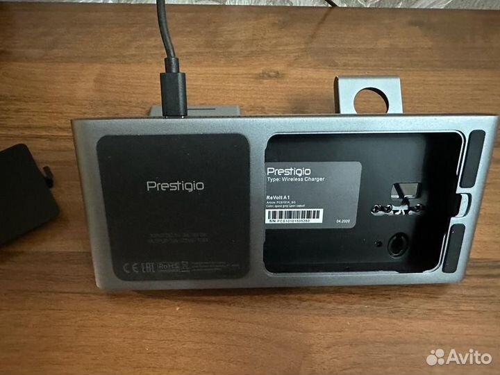 Беспроводная зарядка Prestigio ReVolt A7 Qi