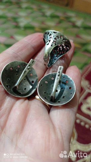 Винтажные украшения серебро