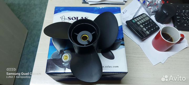 Винт гребной Suzuki Johnson, 3х10-1/4х12,421110312