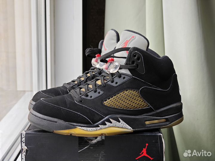 Оригинал Air Jordan 5 Metallic OG